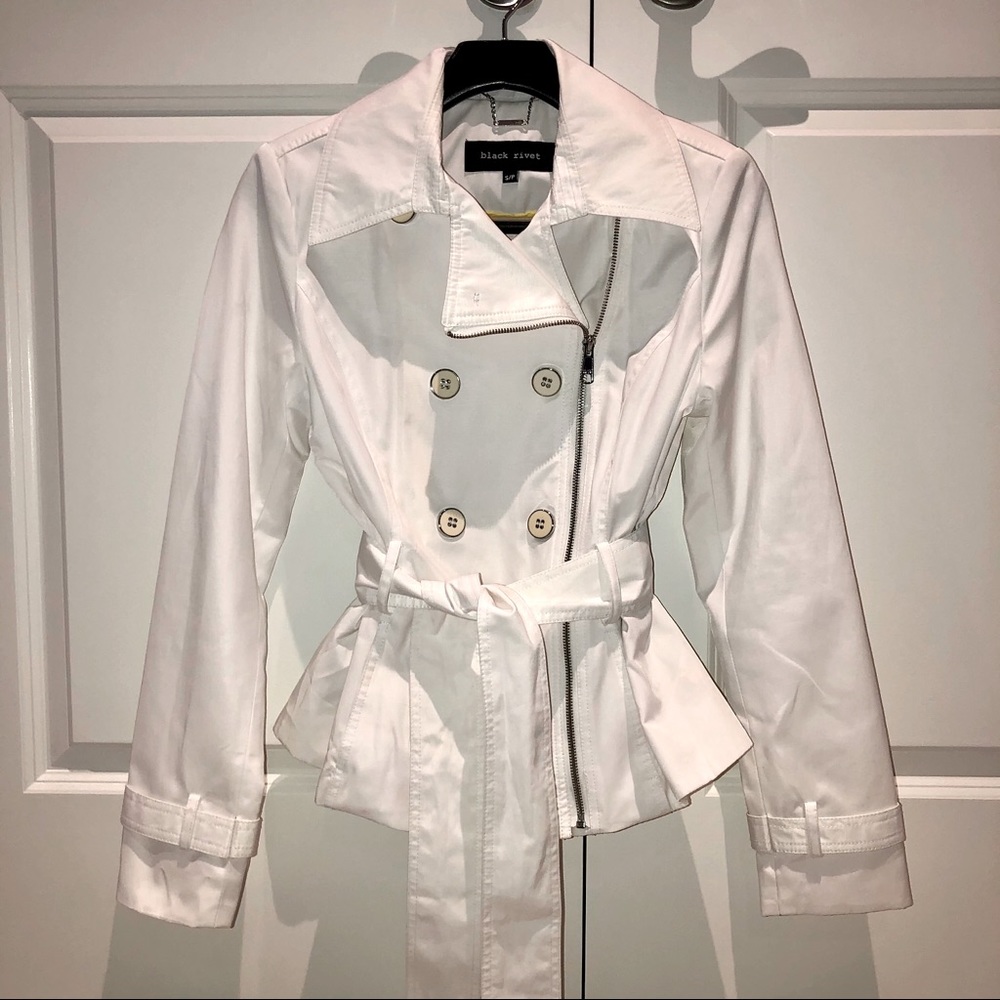 White Chic Utility Jacket